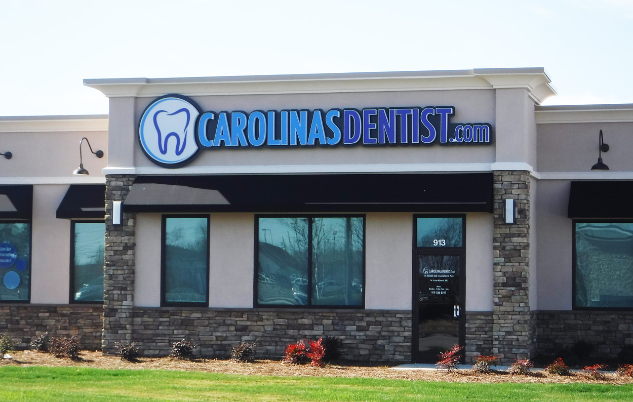 Carolinas Dentist - Fuquay-Varina, NC - Advance Signs & Service