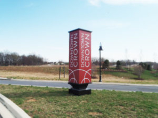 Downtown Crown &ndash; Gaithersburg, Maryland - Advance Signs &amp; Service