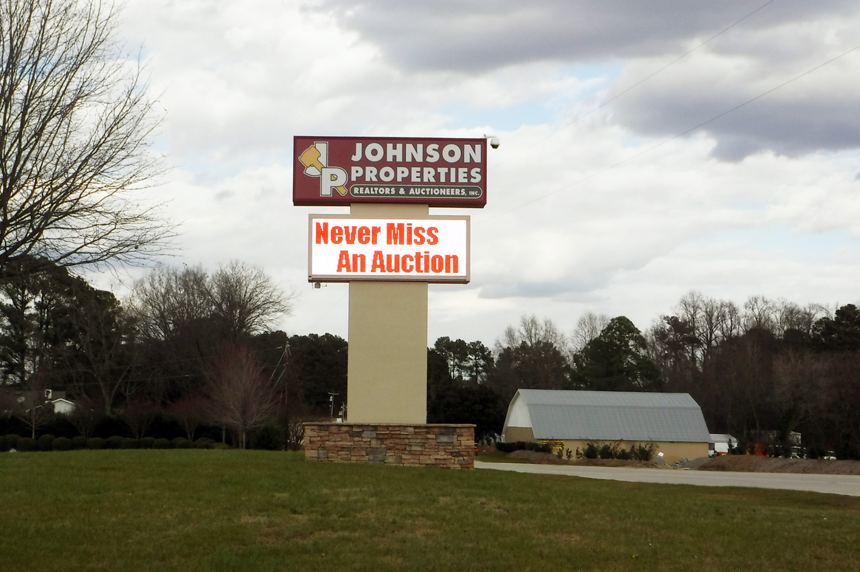 Johnson Properties - Angier, NC - Advance Signs & Service