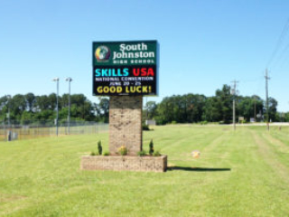 South Johnston High School - Four Oaks, NC - Advance Signs &amp; Service