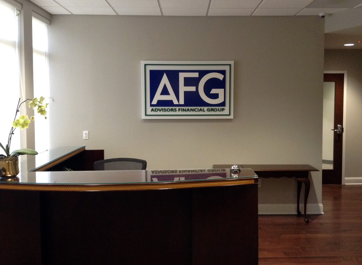 Advisors Financial Group -  Raleigh, NC - Advance Signs & Serice