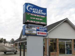 Chatlee Marine - Sanford, NC - Advance Signs &amp; Service