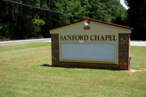 Sanford Chapel- Sanford, NC - Advance Signs & Service