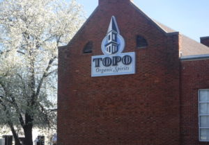 TOPO Organic Spirits – Chapel Hill, NC - Advance Signs & Service
