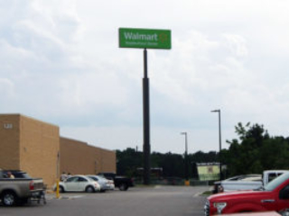 Walmart NHM - St. Pauls, NC - Advance Signs &amp; Service
